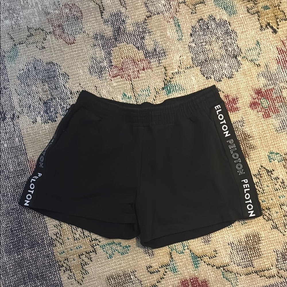 Peloton Women's Black Sweat Shorts